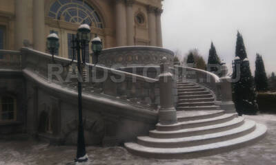 Облицовка входной группы МАФ из гранита G603