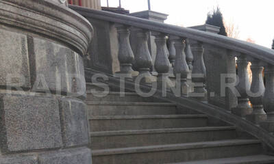 Облицовка террасы гранитом