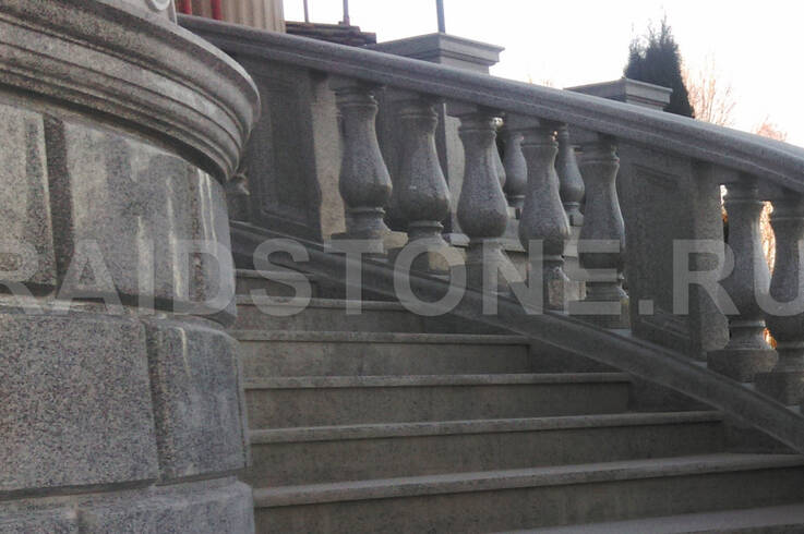 Облицовка террасы гранитом