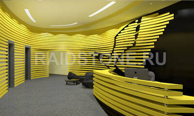 Проект офиса компании Lufthansa (конференц зал, переговорная)