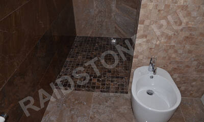 Облицовка санузла мозаикой