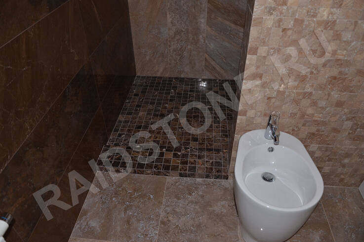 Облицовка санузла мозаикой