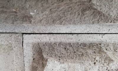 Облицовка цоколя базальтом (плиты)