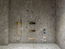 Сиденье для хамама Брекчия Сильвер (Турция)