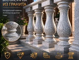 Балясины из гранита