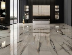 Пол из мрамора Бъянко Лаза