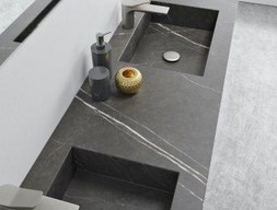 Раковина, мрамор Pietra Grey