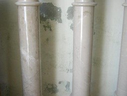 Тумбы из мрамора Крема нова