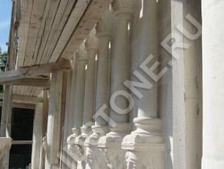 Пилястры на фасад из известняка