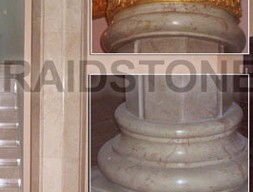 Колонна из мрамора Розалия дарк