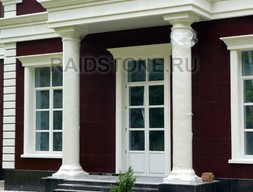 Колонны из архитектурного камня на заказ