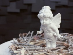 Скульптура из мрамора Сивек ангел