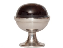 Ручка из обсидиана и нержавеющей стали IC_01