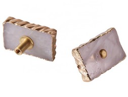 Ручки из латуни и натурального кварца Sts_02