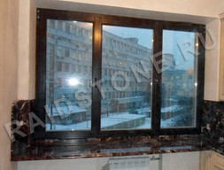 Подоконник из мрамора Rosso Levante