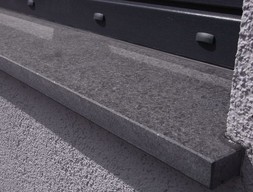 Подоконник гранит Стиль грей (поверхность антик)