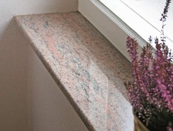 Подоконники из натурального камня (гранит)