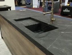 Столешница из мрамора Пьетра грей