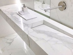 Столешница из  Итальянского мрамора Калаката