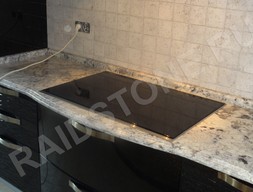 Столешница из гранита Ice White