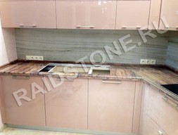 Столешница из гранита Дюнес и Лис де луна