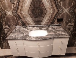 Столешница из мрамора Grigio Orobico