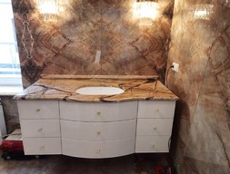 Столешница из мрамора Bidasar Gold